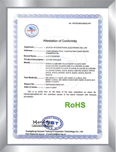 Certifications1
